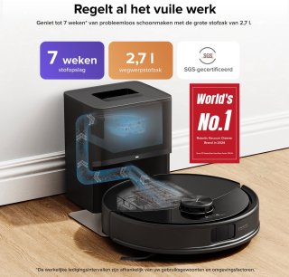 Wat vinden we goed aan de Roborock Q10 S5+ Robotstofzuiger en Dweil