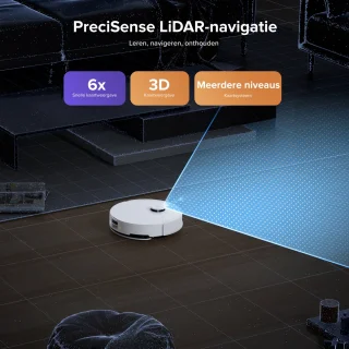 Roborock Q10 S5+ Robotstofzuiger en Dweil Wit