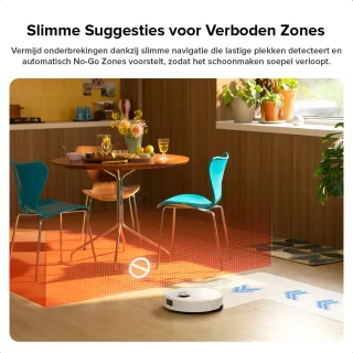 roborock Q10 S5 Robotstofzuiger Wit