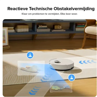 roborock Q10 S5 Robotstofzuiger Wit
