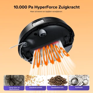Roborock Q10 S5+ Robotstofzuiger Zwart