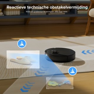 Roborock Q10 S5+ Robotstofzuiger Zwart