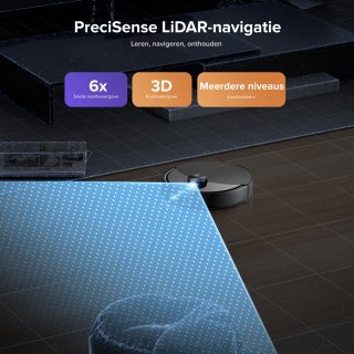 Roborock Q10 S5+ Robotstofzuiger Zwart