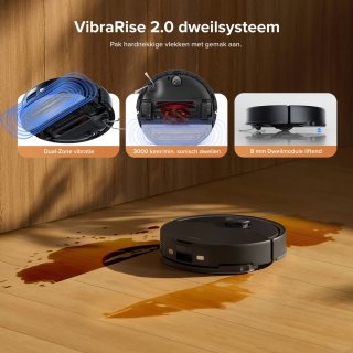 Roborock Q10 S5+ Robotstofzuiger Zwart