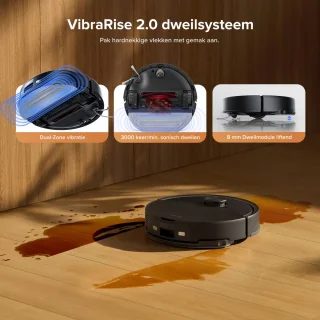 Roborock Q10 S5+ Robotstofzuiger Zwart
