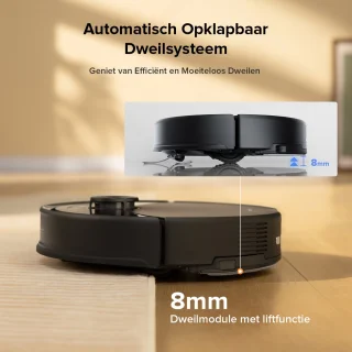 roborock Q10 S5 Robotstofzuiger, zwart