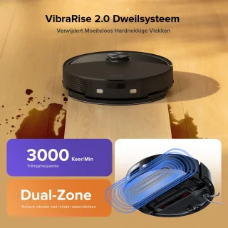 roborock Q10 S5 Robotstofzuiger, zwart
