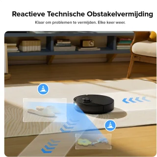 roborock Q10 S5 Robotstofzuiger, zwart