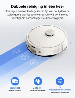 Roborock Q7 L5 Robotstofzuiger - Wit