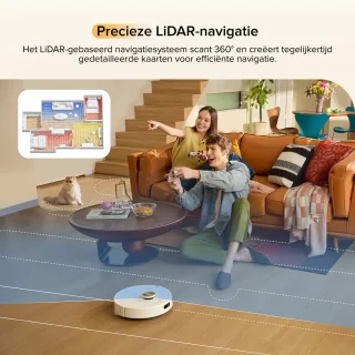 Roborock Q7 M5 Robotstofzuiger Wit