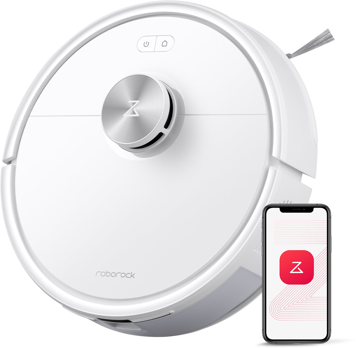 De Roborock Q7 M5 Robotstofzuiger Wit in één oogopslag