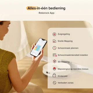Roborock Q7 M5 Robotstofzuiger Wit