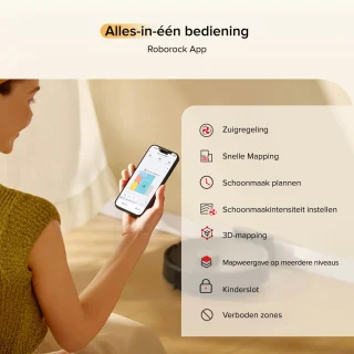 Roborock Q7 M5 Robotstofzuiger Zwart