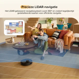 Roborock Q7 M5 Robotstofzuiger Zwart