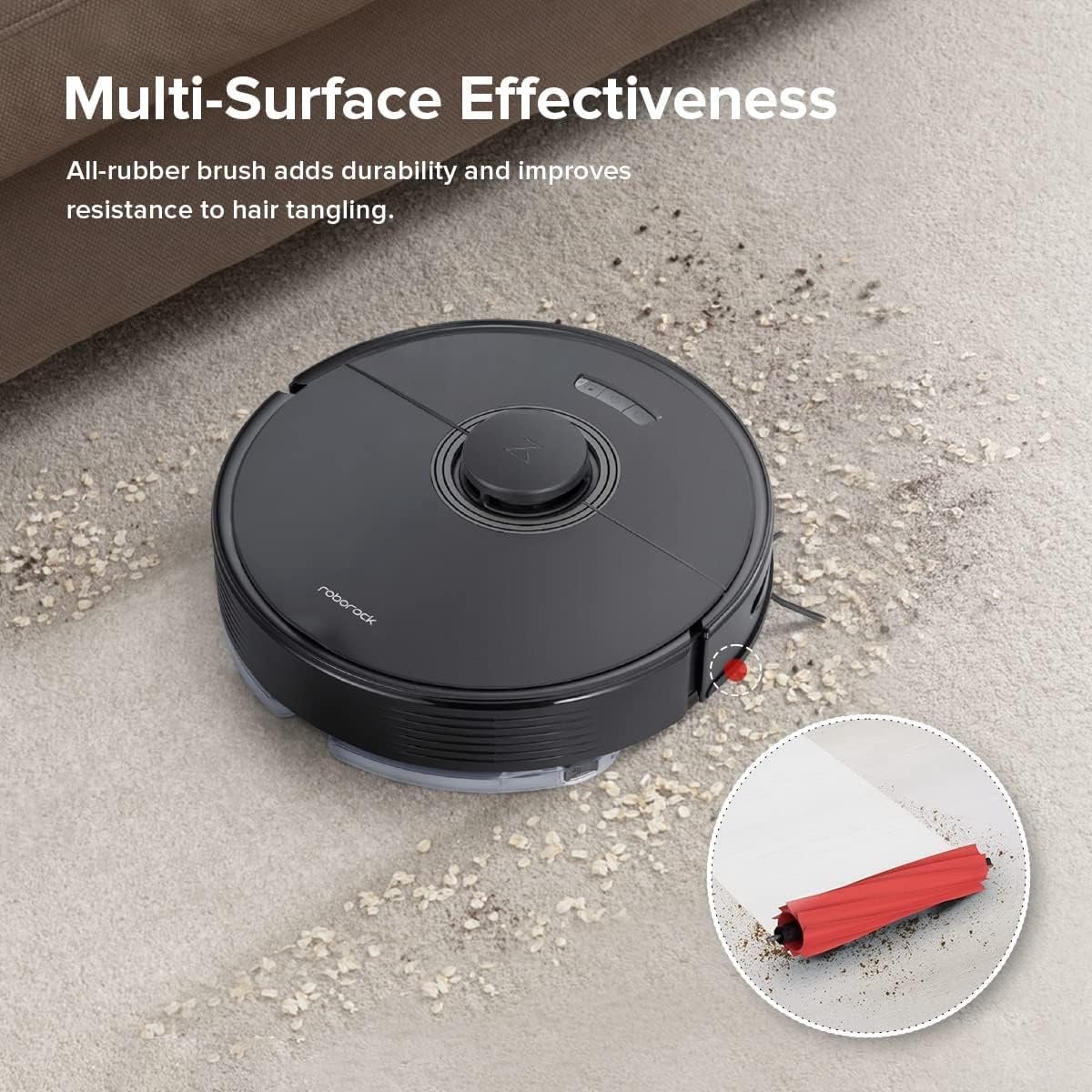 Roborock Q7 Max Robotstofzuiger Zwart