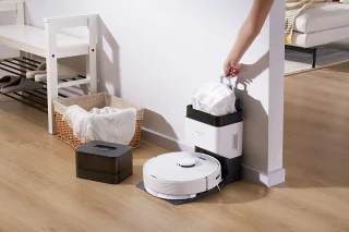 Roborock Q7+ robotstofzuiger wit