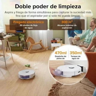 Roborock Q8 Max Robotstofzuiger Wit