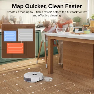 Roborock Q8 Max Robotstofzuiger Zwart