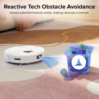 Roborock Q8 Max Robotstofzuiger Zwart