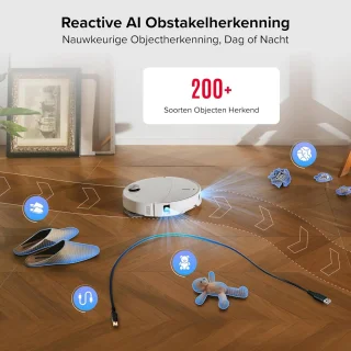 Roborock Qrevo Curv 2 Pro Robotstofzuiger