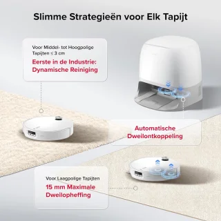 Roborock Qrevo Curv 2 Pro Robotstofzuiger