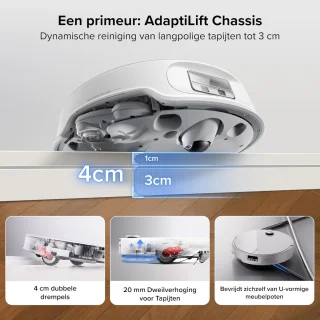 Roborock Qrevo Curv 2 Pro Robotstofzuiger
