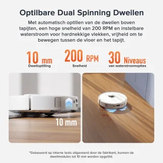 Roborock Qrevo Curv S5X Robotstofzuiger
