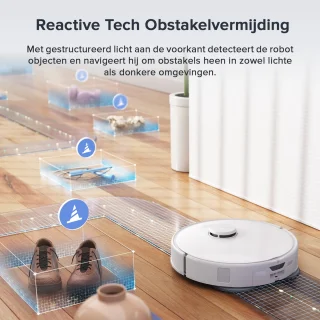 Roborock Qrevo Curv S5X Robotstofzuiger