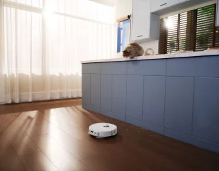 Roborock Qrevo Curv White Robotstofzuiger