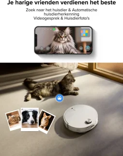 Roborock Qrevo CurvX Robotstofzuiger en Dweilrobot