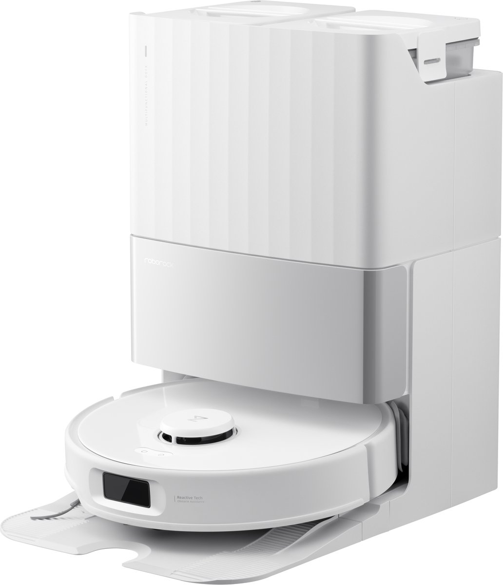 De Roborock Qrevo Edge S5A robotstofzuiger wit in één oogopslag