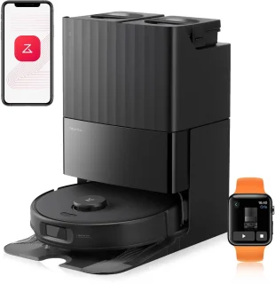 Roborock Qrevo Edge S5A robotstofzuiger zwart