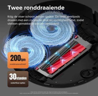 Wat vinden we goed aan de Roborock Qrevo Master robotstofzuiger en dweil - zwart