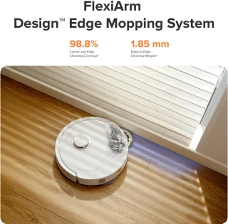 Roborock Qrevo Pro robotstofzuiger wit