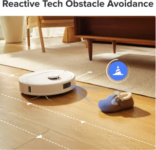 Roborock Qrevo Pro robotstofzuiger wit