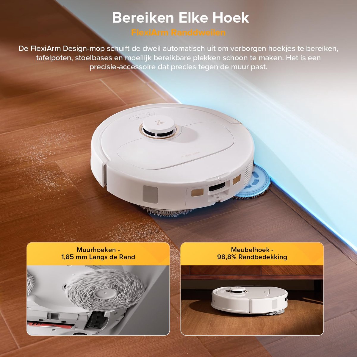 Roborock Qrevo S5V Robotstofzuiger