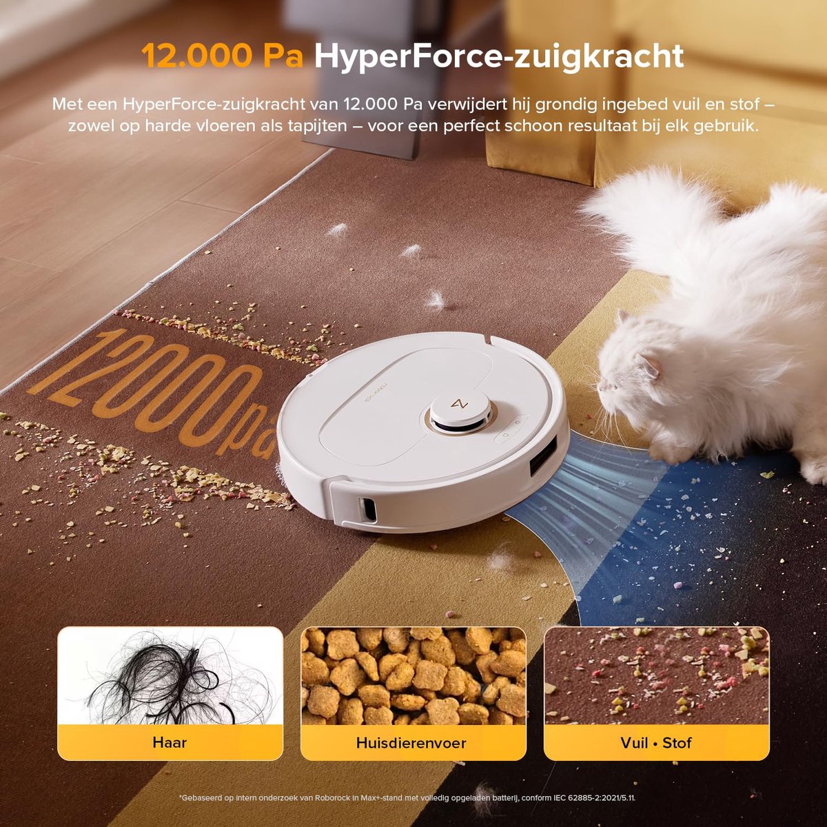 Roborock Qrevo S5V Robotstofzuiger