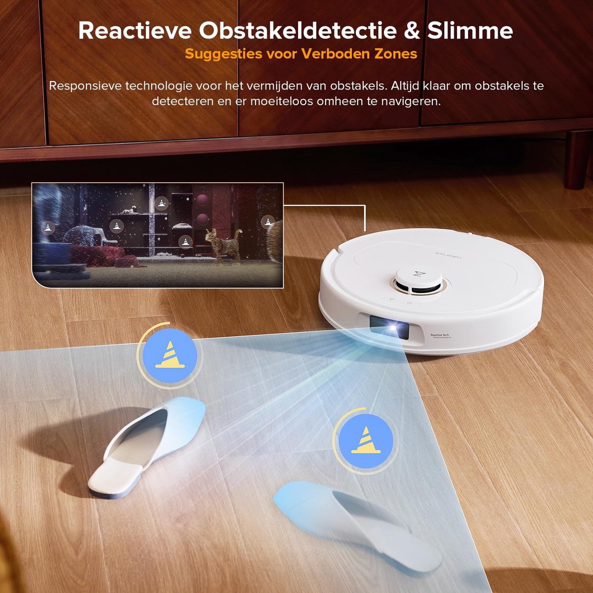 Roborock Qrevo S5V Robotstofzuiger