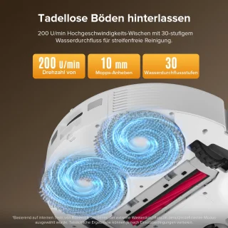 roborock QV 35S robotstofzuiger wit