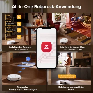 roborock QV 35S robotstofzuiger wit