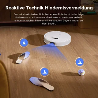 roborock QV 35S robotstofzuiger wit