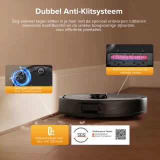 roborock QV 35S robotstofzuiger zwart