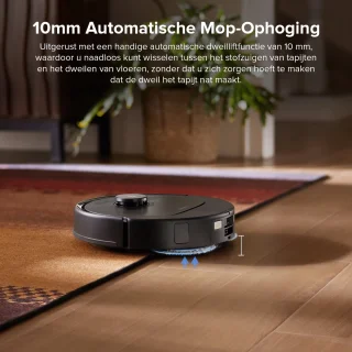 roborock QV 35S robotstofzuiger zwart