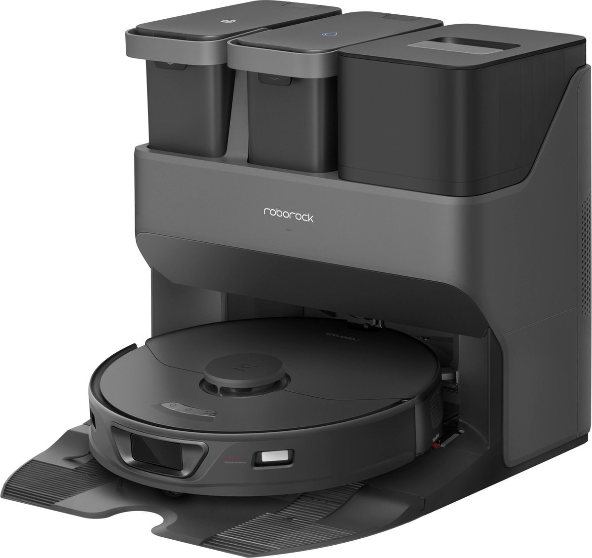 Roborock S7 Max Ultra Robotstofzuiger Zwart met AED Dock