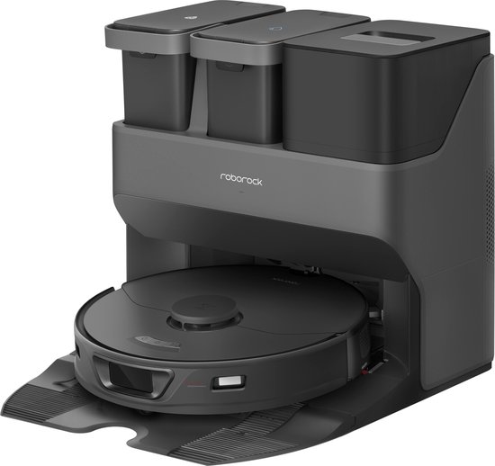 Roborock S7 Max Ultra Robotstofzuiger Zwart met AED Dock