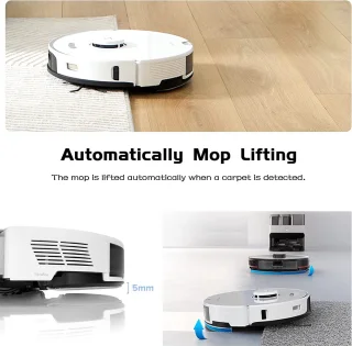 Roborock S7 Pro Ultra Robotstofzuiger Wit Met Laadstation