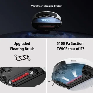 Roborock S7 Pro Ultra Robotstofzuiger Wit Met Laadstation