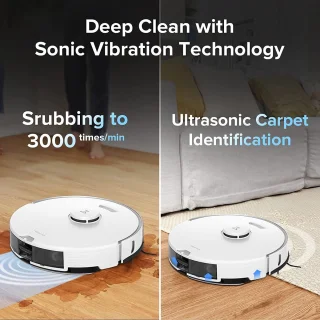 Roborock S7 Pro Ultra Robotstofzuiger Wit Met Laadstation