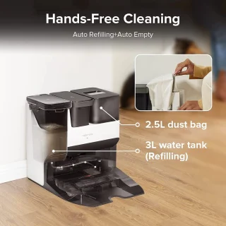 Roborock S7 Pro Ultra Robotstofzuiger Wit Met Laadstation