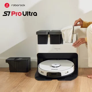 Roborock S7 Pro Ultra Robotstofzuiger Wit Met Laadstation